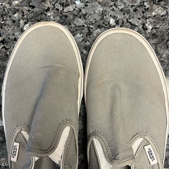 Vans Grey Slip-On Shoes - Picture 5 of 9